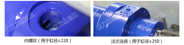 冶金液壓缸油口連接方式